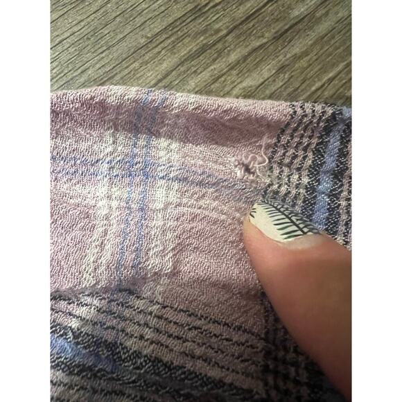 J.Jill Purple and Blue Flannel - Picture 6 of 6